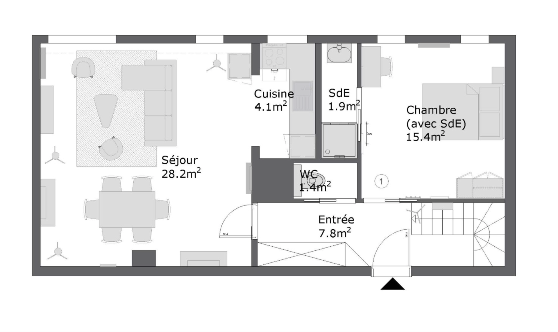 Hyper centre t6 avec cachet Photo 5 - JLW Immobilier